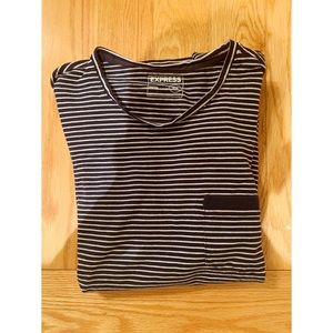 EXPRESS stripped t-shirt